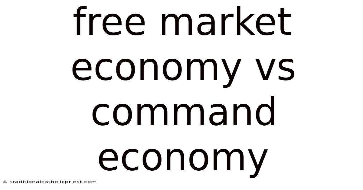 Free Market Economy Vs Command Economy
