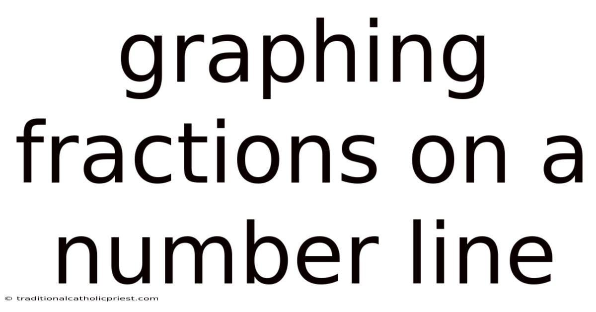Graphing Fractions On A Number Line