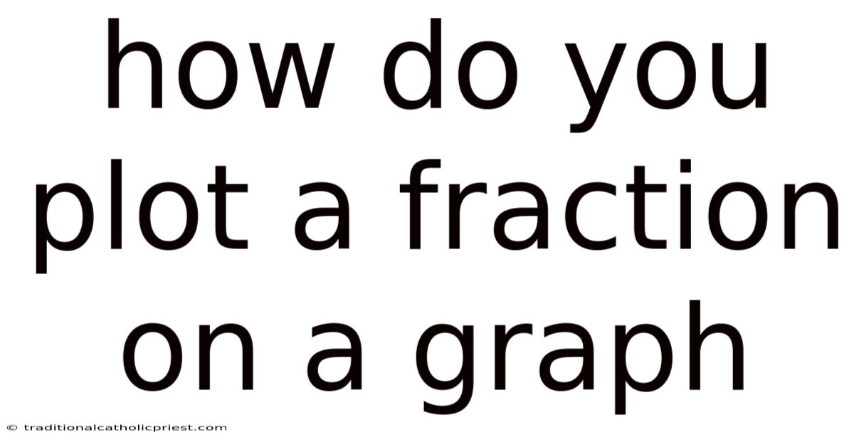 How Do You Plot A Fraction On A Graph