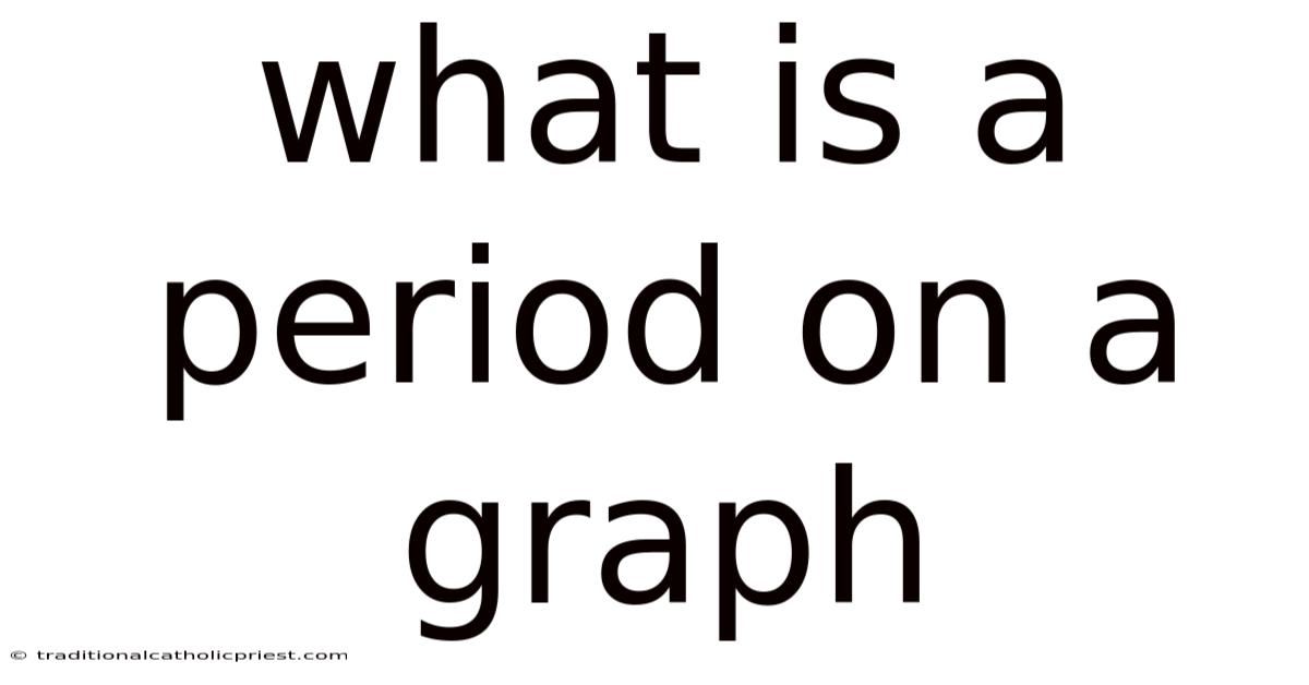 What Is A Period On A Graph