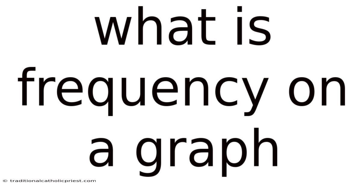 What Is Frequency On A Graph